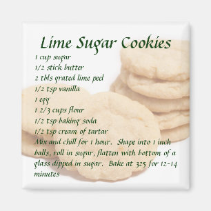 Imã Biscoitos de açúcar do limão