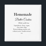 Imã Biscoitos de manteiga caseiros feitos com amor adi<br><div class="desc">Design</div>