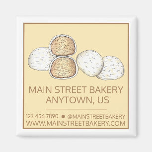 Imã Biscoitos de Noiva Mexicanos Italianos Snowballs P