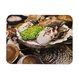 Ímã Biscoitos do Natal na exposição em uma Nova Iorq