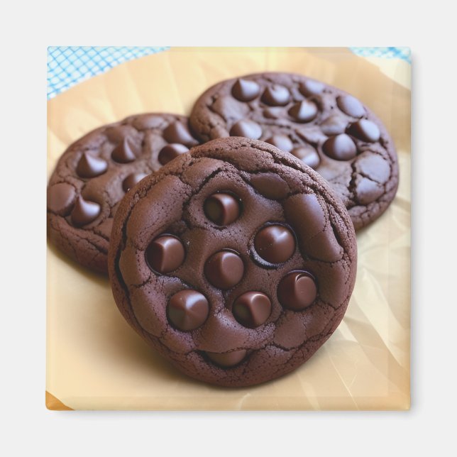 Imã Biscoitos Duplos com Chips de Chocolate (Frente)