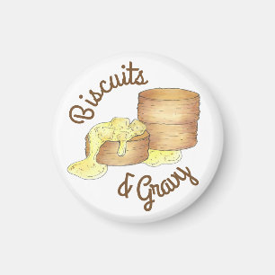 Imã Biscoitos e Comida de café da manhã sulista de sal