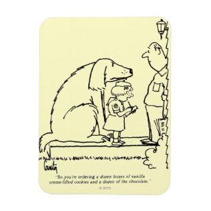 Ímã Biscoitos pedindo