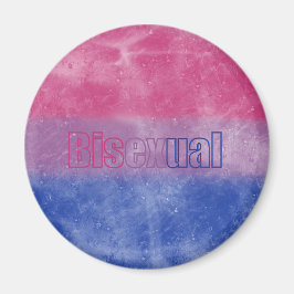 Imã Bisexual pride flag magnet