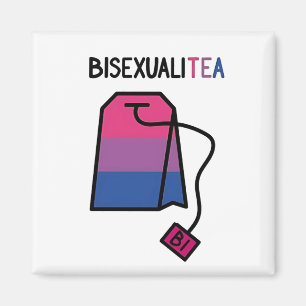 Imã BisexualiTEA Bandeira do Orgulho Bi Tea Bissexual