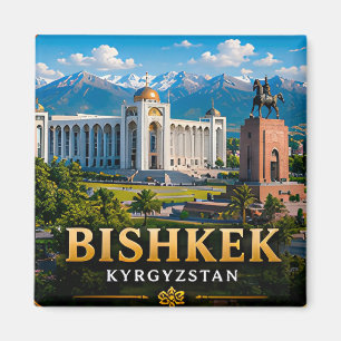 Imã Bishkek Quirguistão Portal da Montanha 🏔️