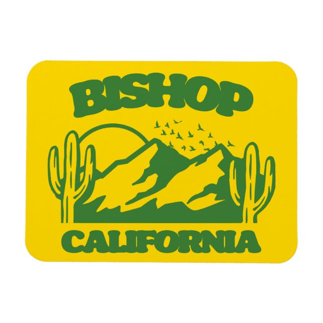 Ímã Bishop California (Horizontal)
