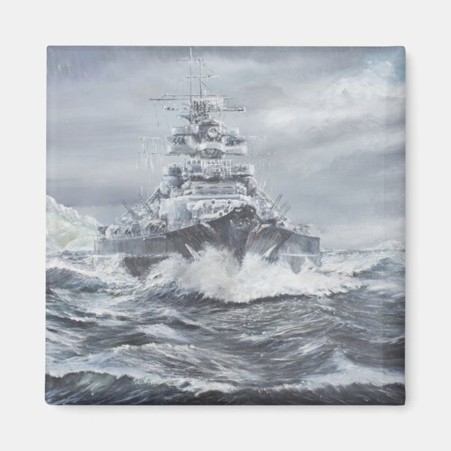 Imã Bismarck ao largo da costa da Gronelândia 1900 hor (Frente)