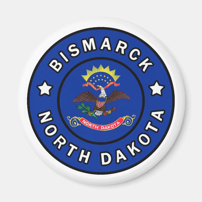 Imã Bismarck North Dakota (Frente)