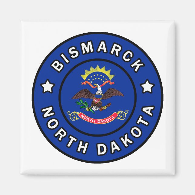 Imã Bismarck North Dakota (Frente)