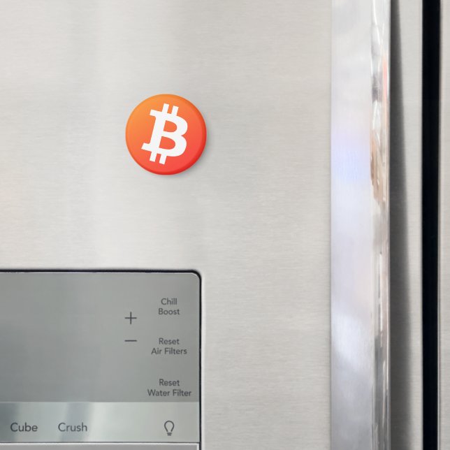 Imã Bitcoin (Classic Orange) (In Situ (Fridge))