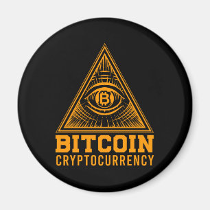 Imã Bitmoney BTC Todos Vendo Olhos Cripto Illuminati G
