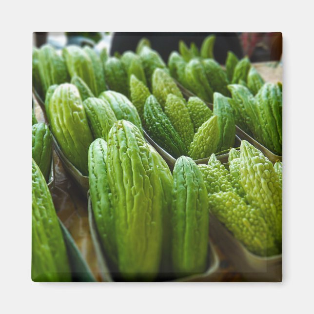 Imã Bitter Melon Cucumber City Market Kansas (Frente)