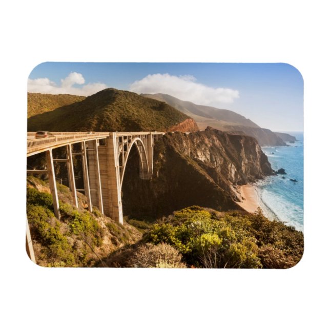 Ímã Bixby Bridge, Big Sur, Califórnia, EUA (Horizontal)