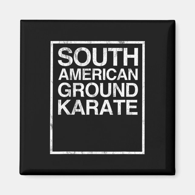 Imã Bjj brasileiro Jiu Jitsu South American Ground Kar (Frente)
