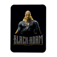 Black Adam Character and Name Graphic