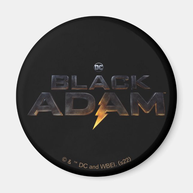 Imã Black Adam Theatrical Logo (Frente)