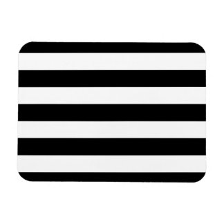 Ímã Black And White Stripes Stylish