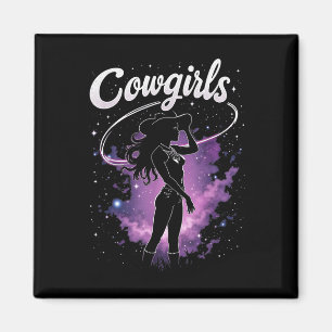 Imã Black Cowgirl Western Rodeo Melanin
