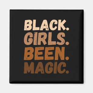 Imã Black Girls Bebeu Magic Melanin African American A