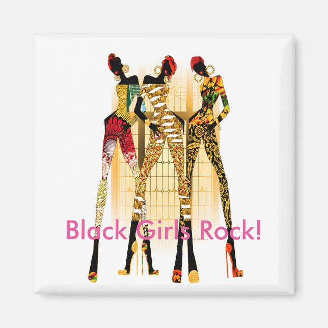 Imã Black Girls Rock! (Frente)