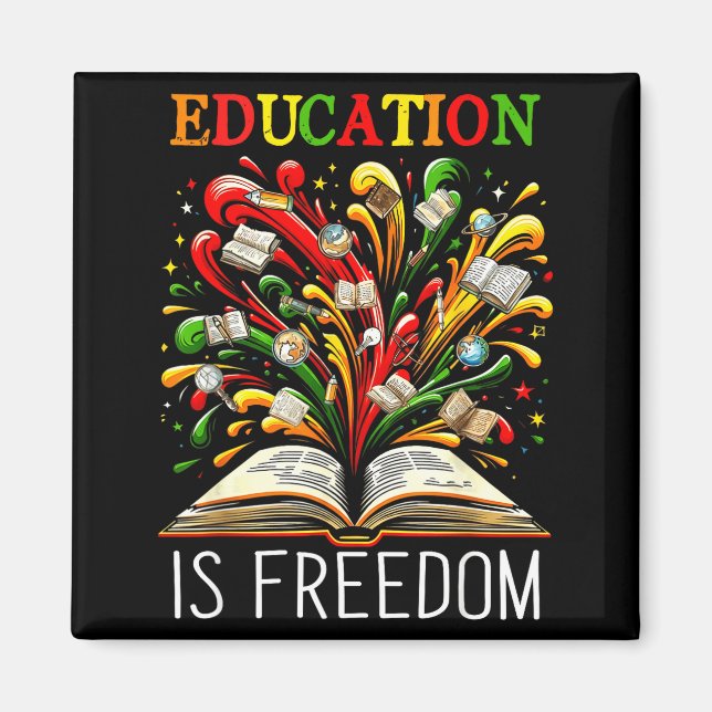 Imã Black History Month Black Leaders African American (Frente)