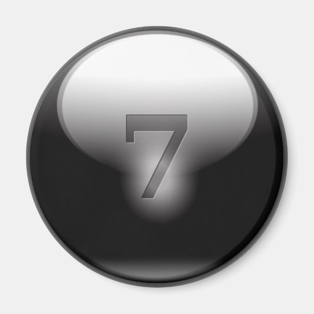Imã Black Lucky 7 (Frente)