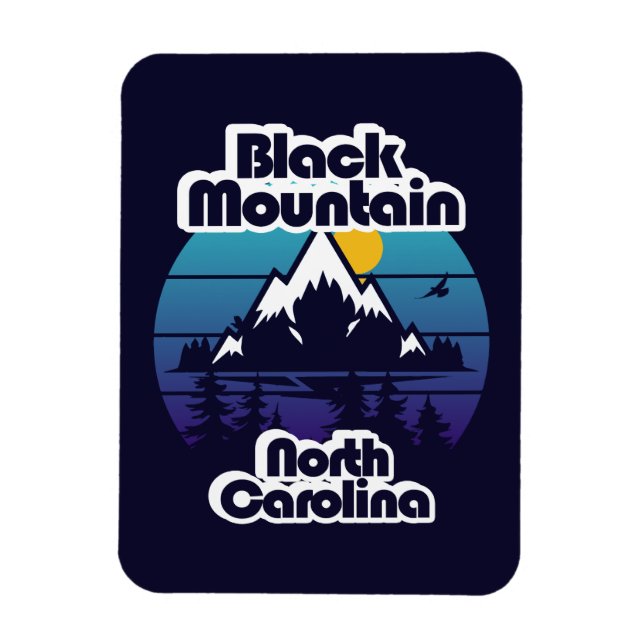 Ímã Black Mountain, Carolina do Norte (Vertical)