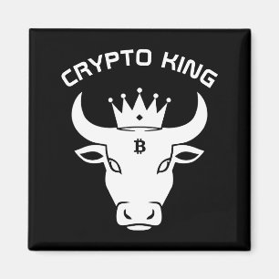 Imã Black Personalizado do Crypto King