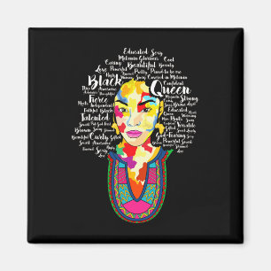 Imã Black Queen Black History Month African American A