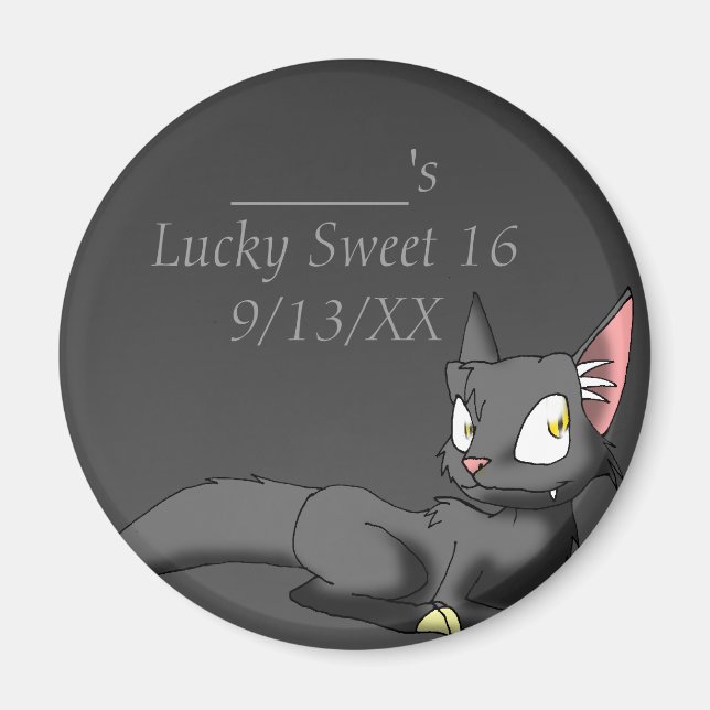 Imã Black Réptil Cat 1 (Frente)