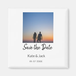 Imã BLACK WHITE salvar a data adicionar QR nome data l