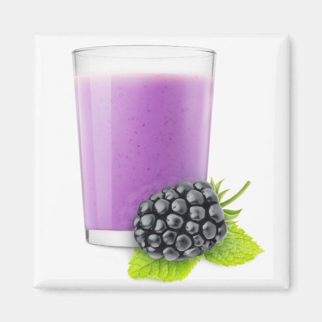 Imã Blackberry smoothie (Frente)