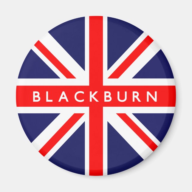 Imã Blackburn UK Flag (Frente)