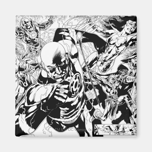 Imã Blackest Night Comic Panel (Frente)