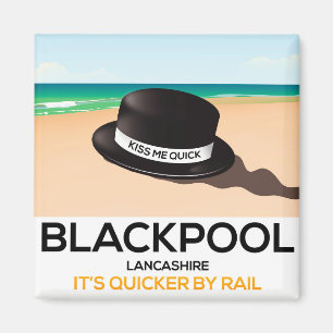 Imã Blackpool "beija-me rápido" aquele viagem de trem