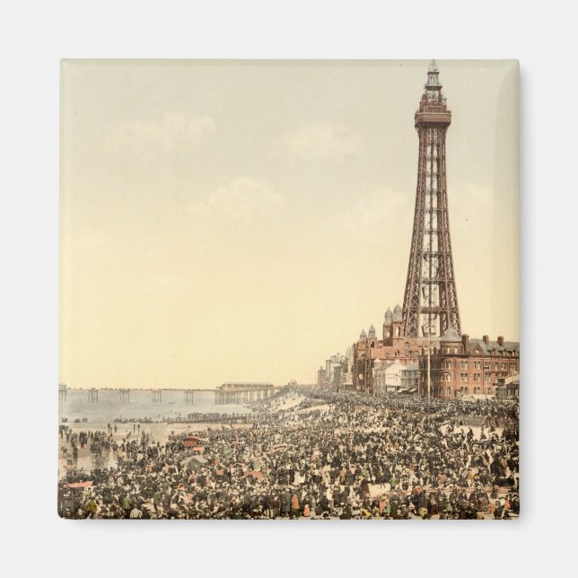 Imã Blackpool Tower III, Lancashire, Inglaterra (Frente)