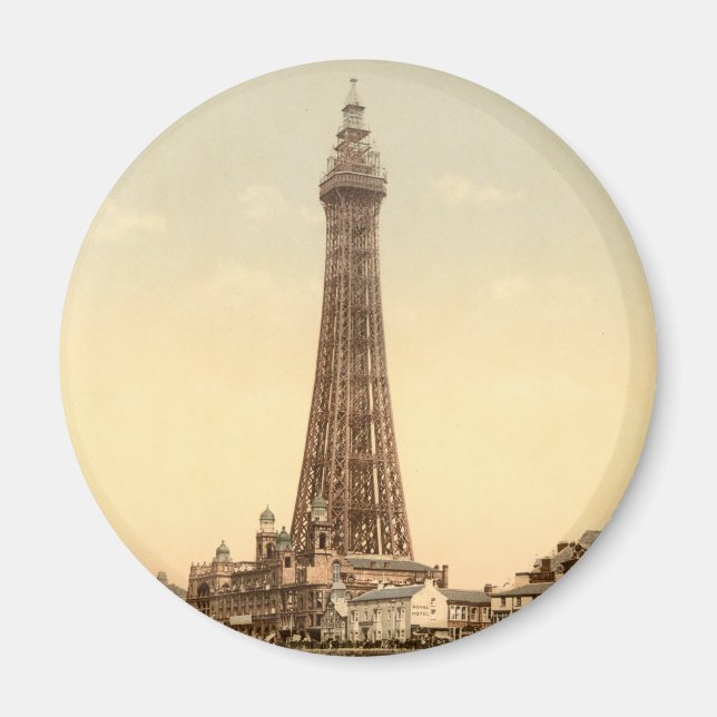 Imã Blackpool Tower IV, Lancashire, Inglaterra (Frente)