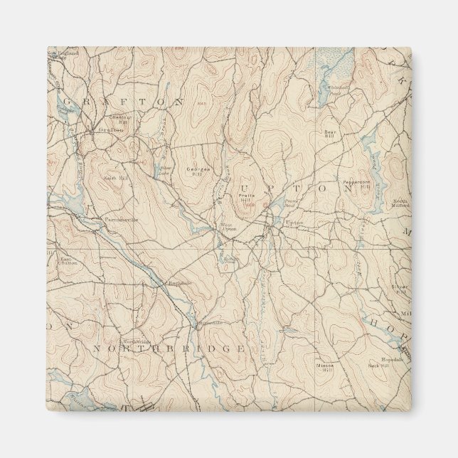 Imã Blackstone, Massachusetts (Frente)