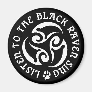Imã Blackwolf Majik - a deusa do corvo canta o ímã