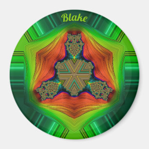 Imã BLAKE ~ Shades Puro, Verde, Vermelho e Laranja