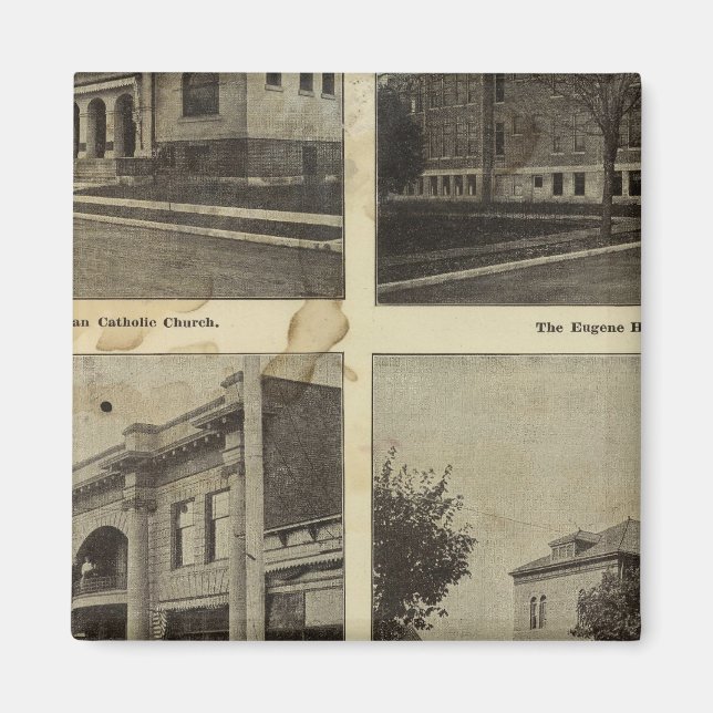 Imã Bldgs públicos, Eugene, Oregon (Frente)