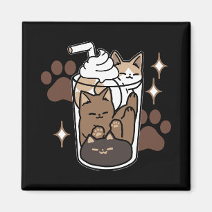 Imã Blend Puro: Design de café para Cat & Café