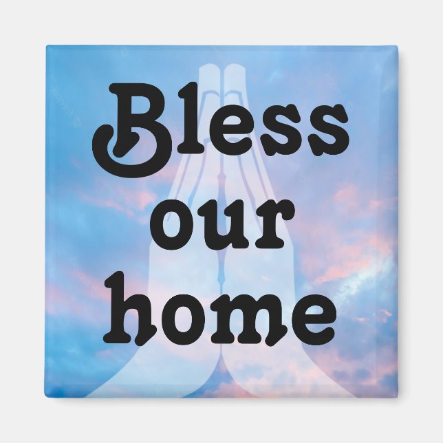 Imã Bless our home (Frente)