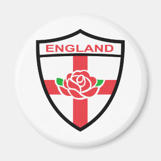 Imã Blindagem de Rosa Inglês Rugby England