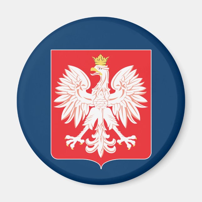 Imã Blindagem Vermelha Polonesa (Frente)