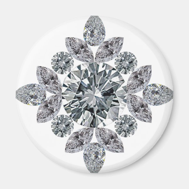 Imã bling clássico (Frente)