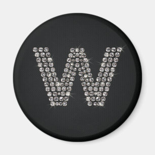 Imã bling - W