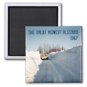 Imã Blizzard excelente Midwest de 1967