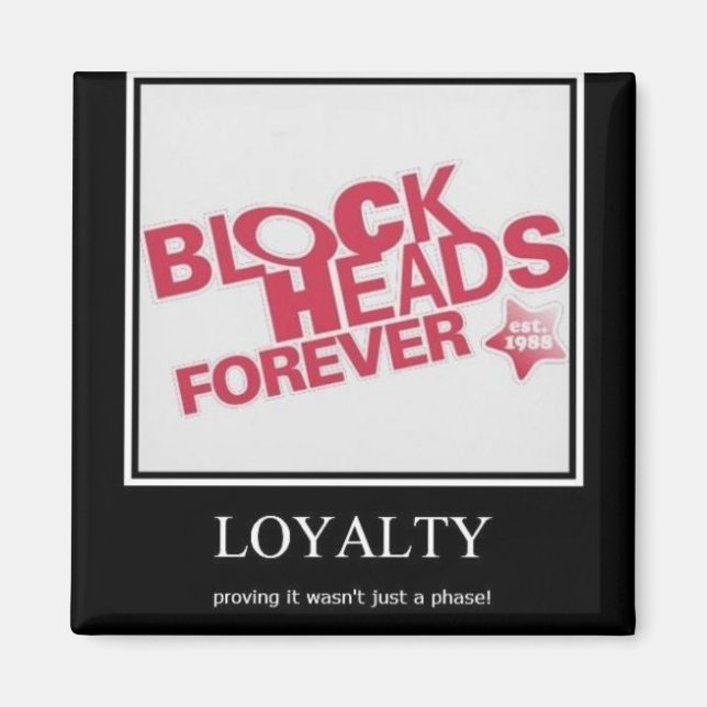 Imã Blockhead (Frente)